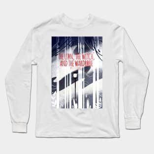 The Lion, The Witch, and The Wardrobe Book Cover - Graphic Illustration Long Sleeve T-Shirt